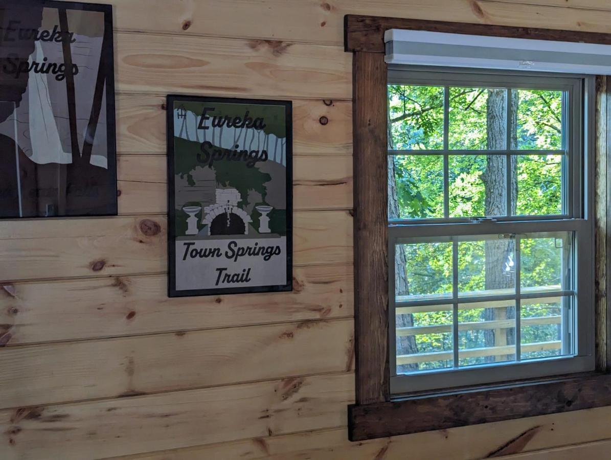 Cabin #6 With Hot Tub Deck And Sunset View At Loblolly Pines Apartment Eureka Springs Exterior photo