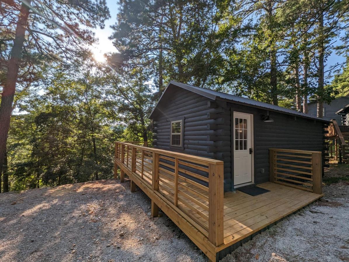 Cabin #6 With Hot Tub Deck And Sunset View At Loblolly Pines Eureka Springs Exterior photo