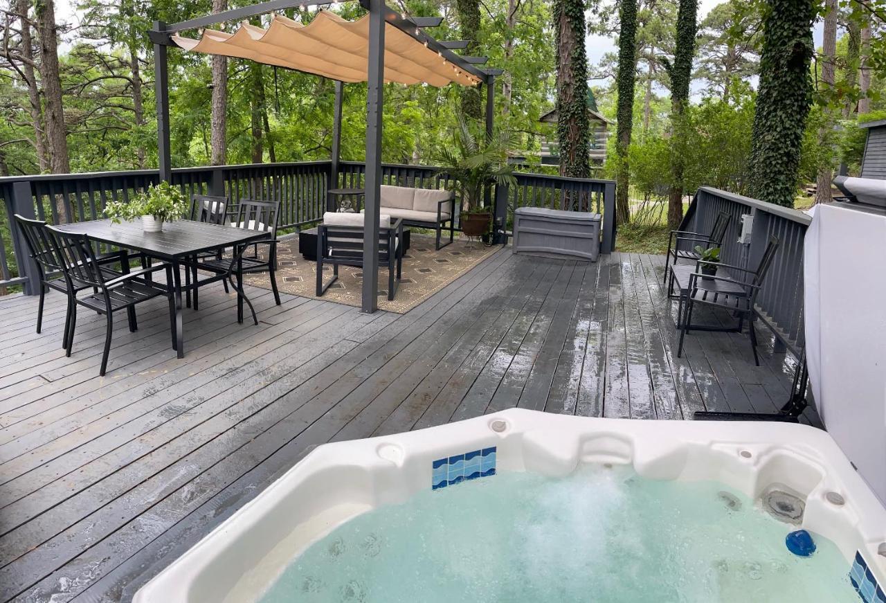 Cabin #6 With Hot Tub Deck And Sunset View At Loblolly Pines Apartment Eureka Springs Exterior photo